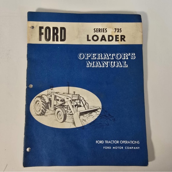 Lot of Ford Heavy Equipment Manuals - Picture 2 of 4